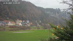 view from Webcam in Bad Schandau Sächsische Schweiz on 2022-11-26