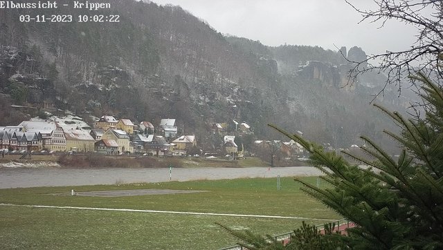 time-lapse frame, Webcam in Bad Schandau Sächsische Schweiz webcam