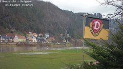 view from Webcam in Bad Schandau Sächsische Schweiz on 2023-03-13