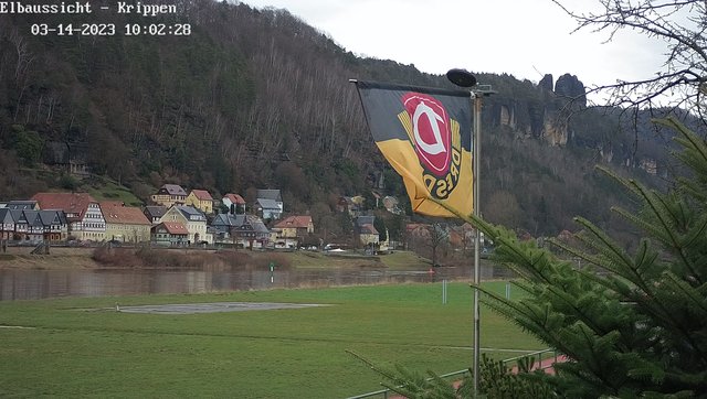 time-lapse frame, Webcam in Bad Schandau Sächsische Schweiz webcam