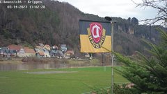 view from Webcam in Bad Schandau Sächsische Schweiz on 2023-03-14