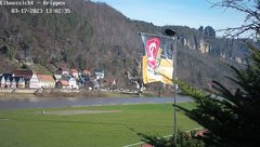 view from Webcam in Bad Schandau Sächsische Schweiz on 2023-03-17