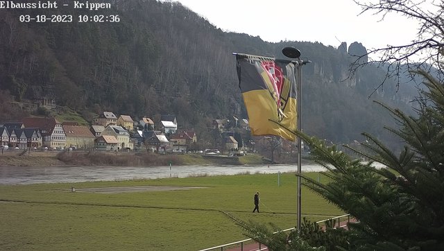 time-lapse frame, Webcam in Bad Schandau Sächsische Schweiz webcam