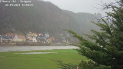 view from Webcam in Bad Schandau Sächsische Schweiz on 2024-02-19