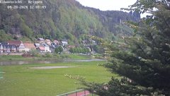 view from Webcam in Bad Schandau Sächsische Schweiz on 2024-04-28