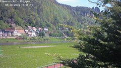 view from Webcam in Bad Schandau Sächsische Schweiz on 2024-04-30