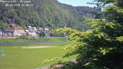 view from Webcam in Bad Schandau Sächsische Schweiz on 2024-05-15