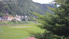 view from Webcam in Bad Schandau Sächsische Schweiz on 2024-07-26