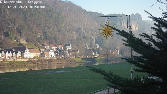 time-lapse frame, Webcam in Bad Schandau Sächsische Schweiz webcam