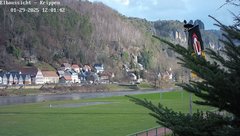 view from Webcam in Bad Schandau Sächsische Schweiz on 2025-01-29