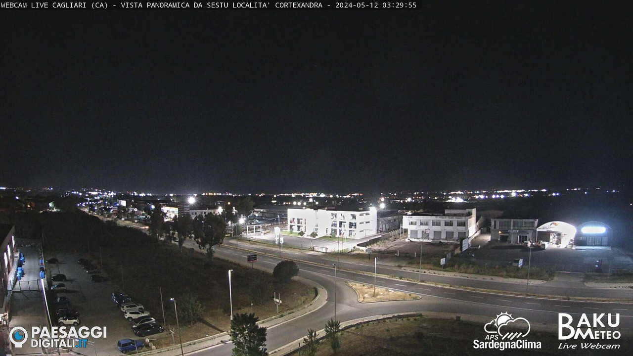 time-lapse frame, Sestu Cortexandra webcam