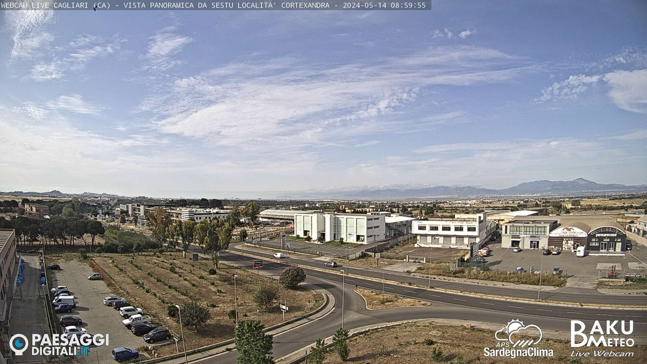 time-lapse frame, Sestu Cortexandra webcam