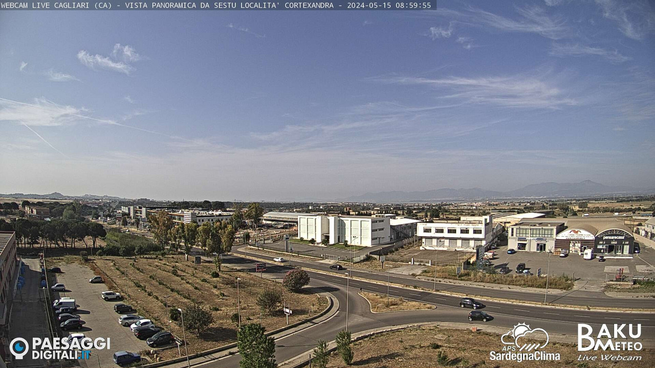 time-lapse frame, Sestu Cortexandra webcam