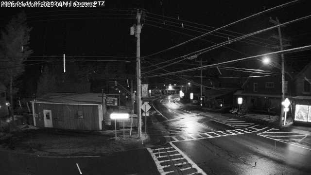 time-lapse frame, Downtown Inlet, NY webcam