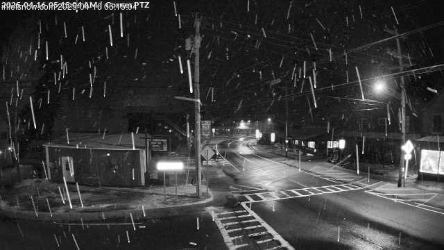 time-lapse frame, Downtown Inlet, NY webcam