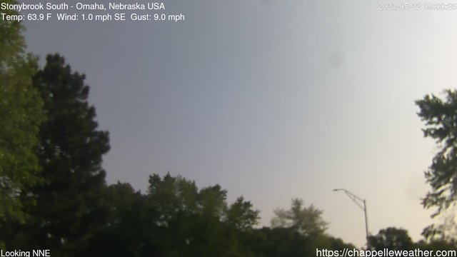 time-lapse frame, Stoneybrook South webcam