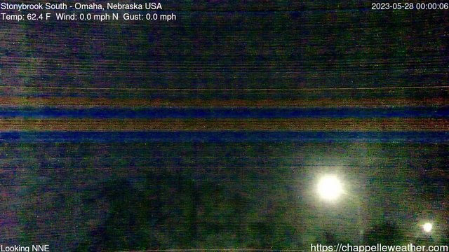 time-lapse frame, Stoneybrook South webcam