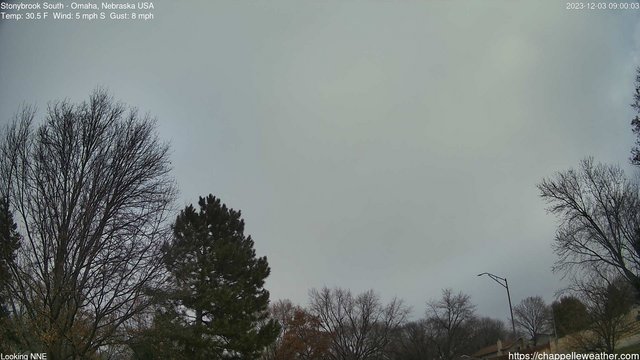 time-lapse frame, Stoneybrook South webcam