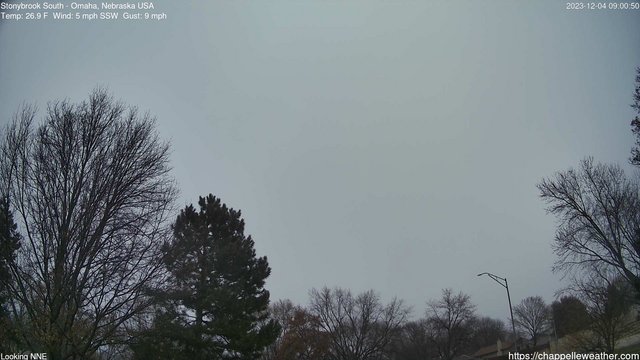 time-lapse frame, Stoneybrook South webcam