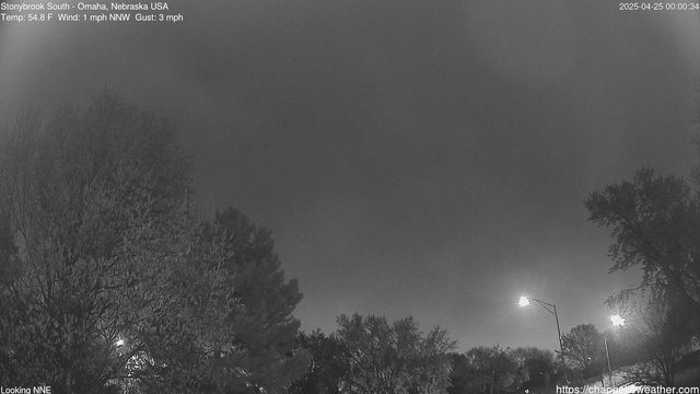 time-lapse frame, Stoneybrook South webcam
