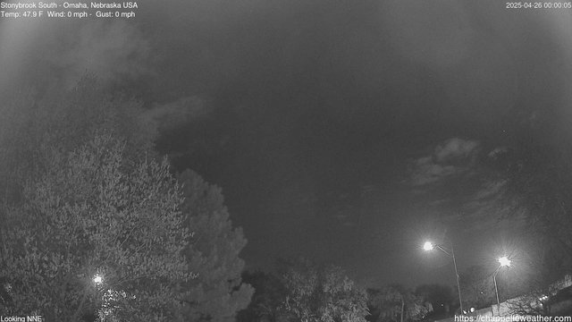 time-lapse frame, Stoneybrook South webcam