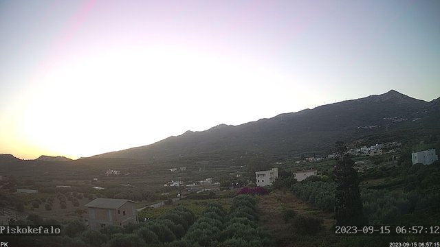 time-lapse frame, PKweather webcam