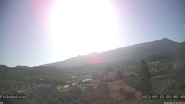 time-lapse frame, PKweather webcam