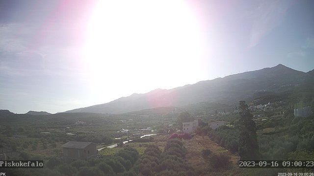 time-lapse frame, PKweather webcam
