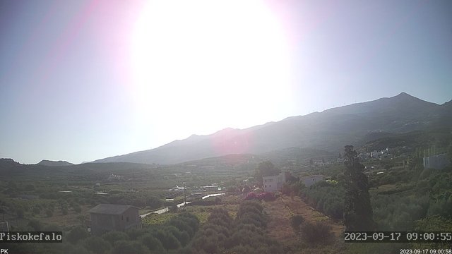 time-lapse frame, PKweather webcam