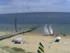 view from Cowes Yacht Club - North on 2025-01-11