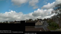 view from Wembury, Devon. Knighton Hill Cam on 2024-03-23