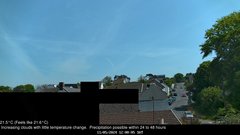 view from Wembury, Devon. Knighton Hill Cam on 2024-05-11