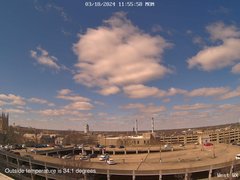 view from University Place Apartments - West Weather on 2024-03-18
