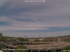 view from University Place Apartments - West Weather on 2024-04-22