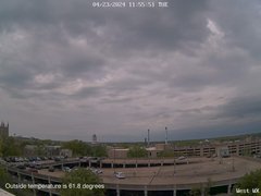 view from University Place Apartments - West Weather on 2024-04-23