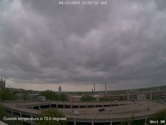 view from University Place Apartments - West Weather on 2024-04-27
