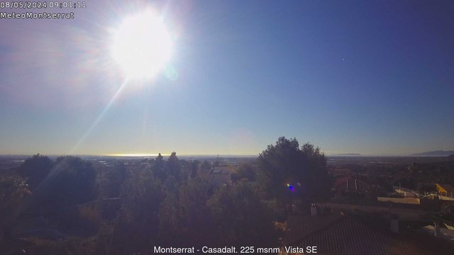 time-lapse frame, Montserrat - Casadalt (Valencia - Spain) webcam