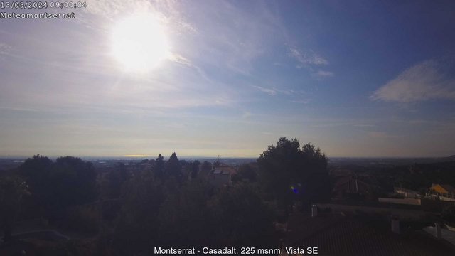 time-lapse frame, Montserrat - Casadalt (Valencia - Spain) webcam