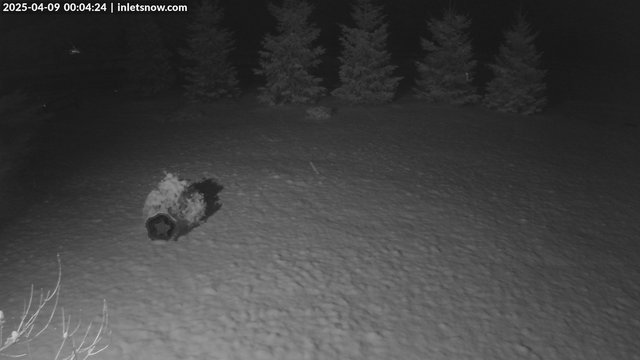 time-lapse frame, InletSnow.com webcam