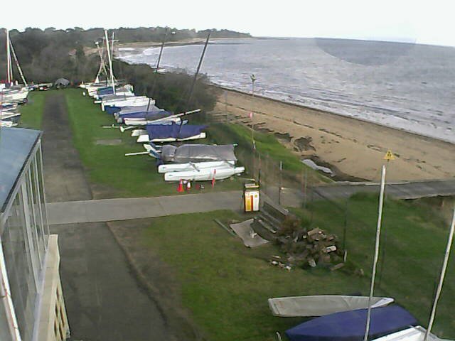time-lapse frame, Cowes Yacht Club - West webcam