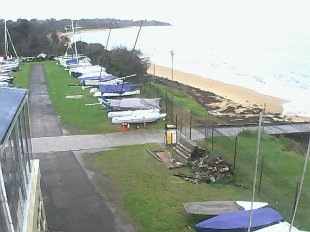 time-lapse frame, Cowes Yacht Club - West webcam