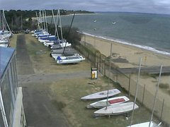 view from Cowes Yacht Club - West on 2024-03-25