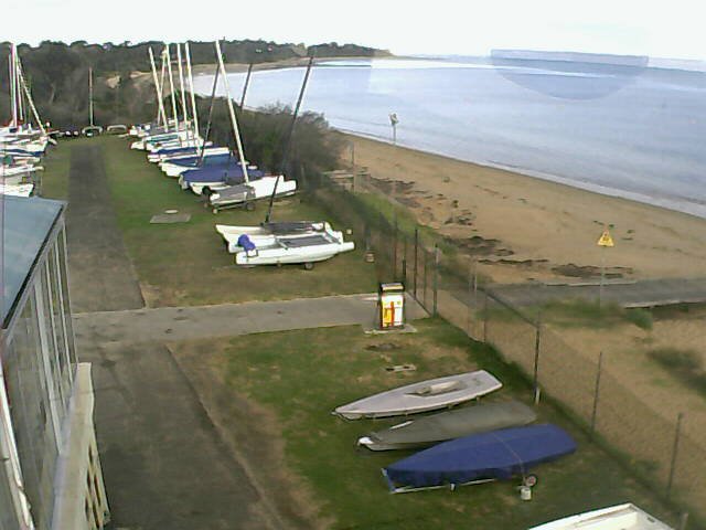 time-lapse frame, Cowes Yacht Club - West webcam