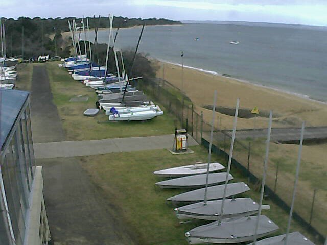 time-lapse frame, Cowes Yacht Club - West webcam