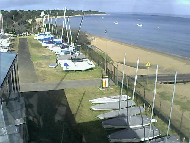 time-lapse frame, Cowes Yacht Club - West webcam