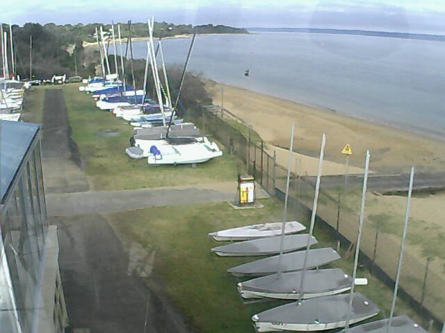 time-lapse frame, Cowes Yacht Club - West webcam