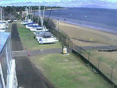 view from Cowes Yacht Club - West on 2025-02-19