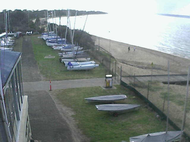 time-lapse frame, Cowes Yacht Club - West webcam