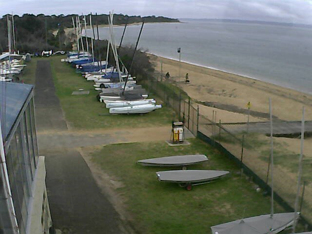 time-lapse frame, Cowes Yacht Club - West webcam