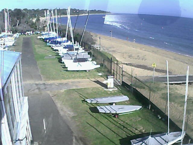 time-lapse frame, Cowes Yacht Club - West webcam